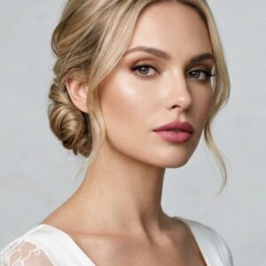 Maquillaje y peinado de novia